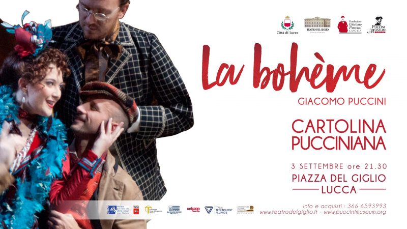 Cartolina pucciniana La bohème