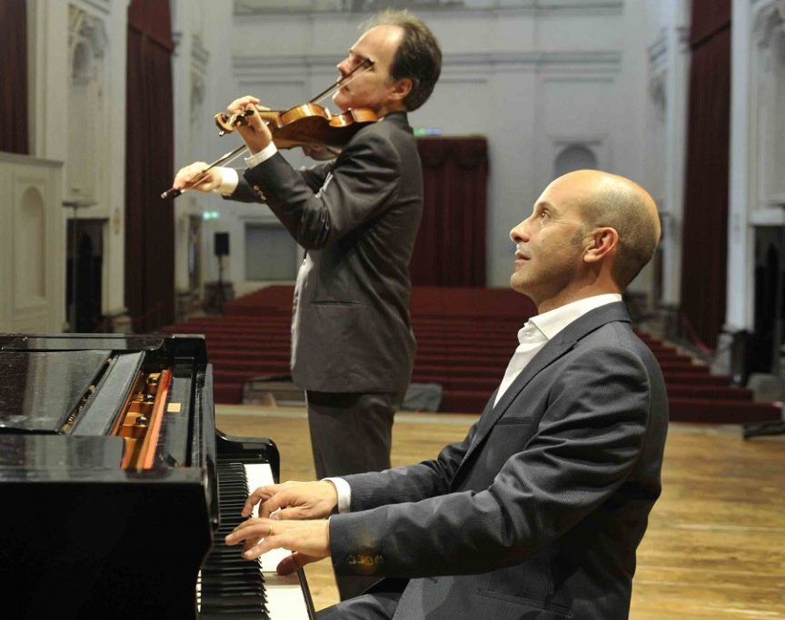 IL VIOLINISTA ALBERTO BOLOGNI E IL PIANISTA SIMONE SOLDATI IN CONCERTO