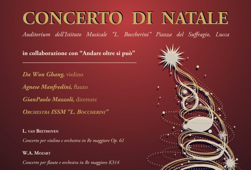 L’ISSM “L. BOCCHERINI” CHIUDE IL 2018 CON IL TRADIZIONALE CONCERTO DI NATALE