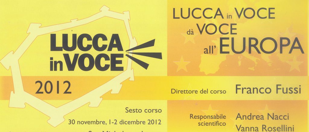 Il Boccherini ospita Lucca in Voce 2012
