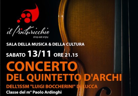 Segnalazione: Concerto del Quintetto d’archi della classe del M° Ardinghi