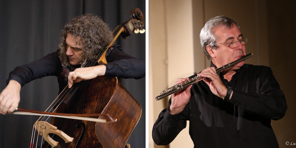 CONTRABBASSO E FLAUTO PROTAGONISTI DEI PROSSIMI CONCERTI DI OPEN 2023 VENERDÌ IL CONTRABBASSISTA ALBERTO BOCINI E DOMENICA IL FLAUTISTA MAURIZIO SALETTI