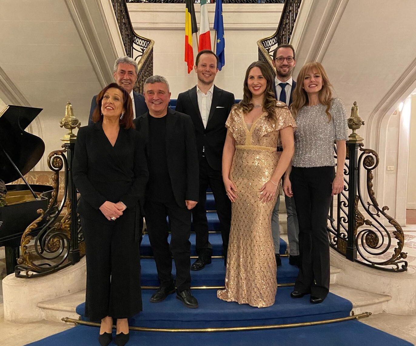 Delegazione del Conservatorio “Boccherini” all’Ambasciata italiana di Bruxelles nel nome di Puccini