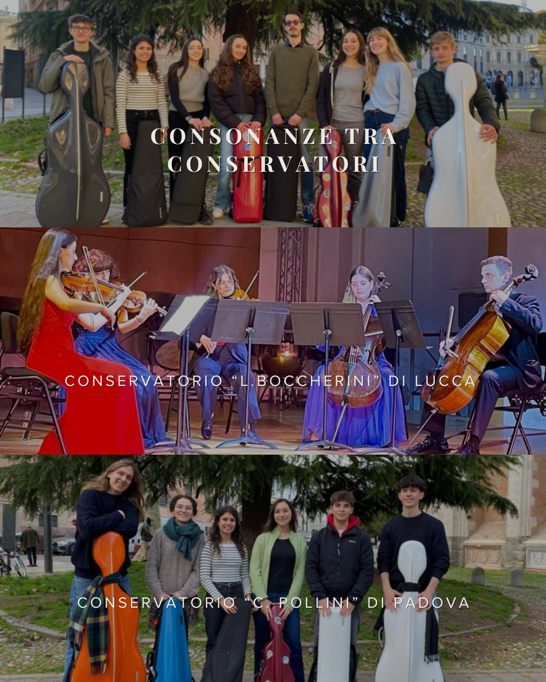 CONSONANZE TRA CONSERVATORI Al “Boccherini” gli allievi del Conservatorio Pollini di Padova per uno scambio musicale