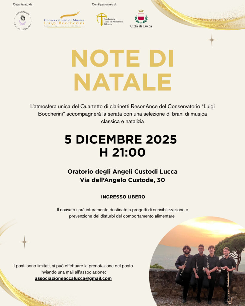NOTE DI NATALE | Associazione A.C.C.A. Lucca
