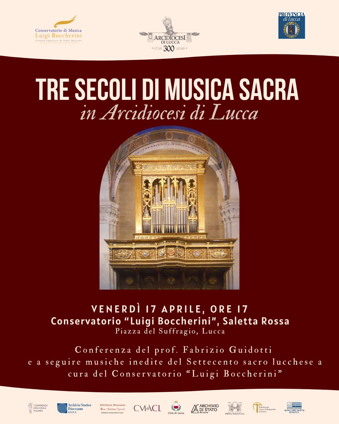 TRE SECOLI DI MUSICA SACRA NELLA CHIESA DI LUCCA, TRA CULTO E COSTUME